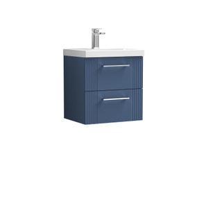 Deco Wall Mounted 2 Drawer Vanity Unit with Basin