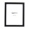 Amazon Basics Rectangular Photo Picture Frame, 8" x 10", Pack of 5, 11.22 x 9.21 inches, Black