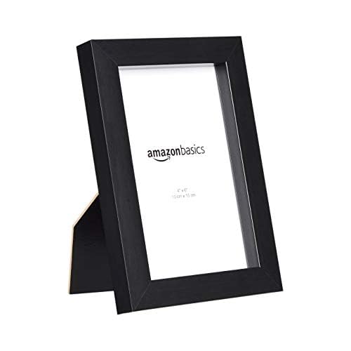 Amazon Basics Rectangular Photo Picture Frame, 8" x 10", Pack of 5, 11.22 x 9.21 inches, Black Amazon Basics Rectangular Photo Picture Frame, 8" x 10", Pack of 5, 11.22 x 9.21 inches, Black