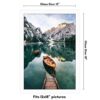 Americanflat 12x18 Poster Frame with Shatter-Resistant Glass - Signature Collection - Gallery-Style Frames Made of Engineered Wood - Photo Frame...