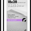 Americanflat 18x28 Picture Frame with Polished Plexiglass - Set of 2 - Use as 14x24 Frame with Mat or Display 18x28 Photo Without Mat - Galleria...