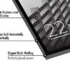 Americanflat 22x28 Poster Frame with Polished Plexiglass - Streamline Collection - Thin Border Picture Frame for Wall Display - Hanging Hardware...