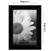 Americanflat 4x6 Picture Frame with Polished Plexiglass - Set of 12 - Signature Collection - Picture Frames with Engineered Wood - Gallery Wall...