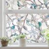 Artscape Jasmine | Privacy Window Film with Vibrant Colored Pattern | Non-Adhesive & UV Protection | Easy to Apply & Removable | 24 x 36 Inches |...