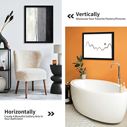 DOAI ART 18x24 Poster Frame 2 Pack, Black 18 x 24 Picture Frames for Horizontal or Vertical Wall Mounting, Scratch-proof Safe and Artistic Large... DOAI ART 18x24 Poster Frame 2 Pack, Black 18 x 24 Picture Frames for Horizontal or Vertical Wall Mounting, Scratch-proof Safe and Artistic Large...
