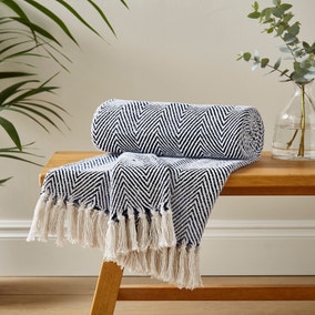 Jenson Herringbone Throw 200cm x 200cm Jenson Herringbone Throw 200cm x 200cm