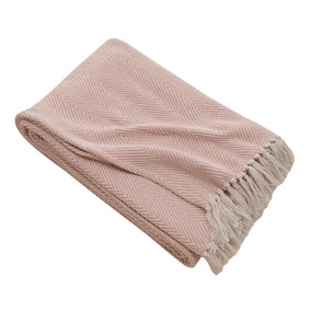 Jenson Herringbone Throw 200cm x 200cm Jenson Herringbone Throw 200cm x 200cm
