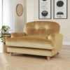 Martha Vintage Velvet Snuggle Chair