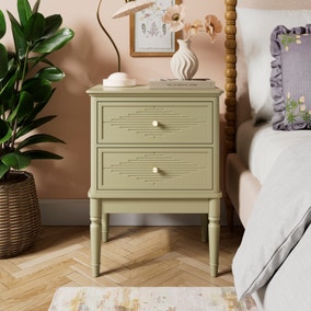Ottilie 2 Drawer Bedside Table Ottilie 2 Drawer Bedside Table