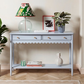 Remi Scalloped Console Table Remi Scalloped Console Table
